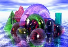 Candy Glass Island