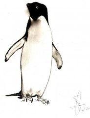 Penguin By Ookamipuppy