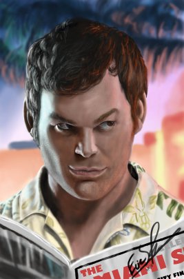 Dexter Morgan By franeres