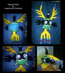 Sigilyph Plushie By LaSpliten