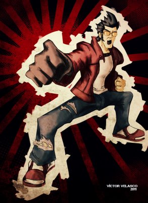 Travis Touchdown By akumaGouki