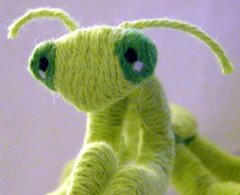 Needle Felted Praying Mantis  By MaddFelter