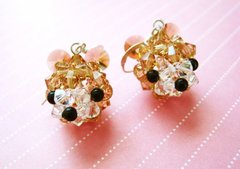 Teddy Bear Earrings By SparkleMeHappy