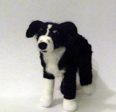 Needle Felted Dog GInger