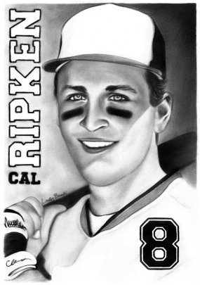 Cal Ripken Jr. By LadyBambi