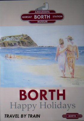 Borth Poster By Boldy