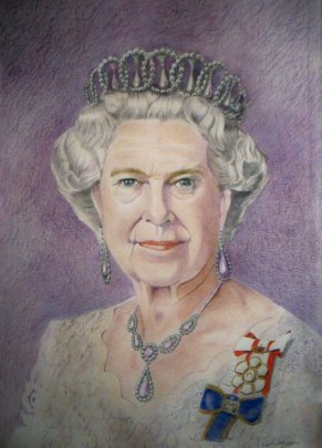 Queen Elizabeth The Second By Boldy