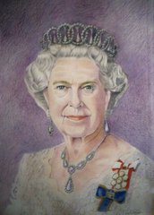 Queen Elizabeth The Second By Boldy