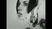 Skylar Grey Time Lapse Drawing